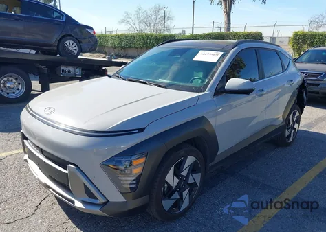 2024 Hyundai Kona Limited z USA, uszkodzony, nr VIN KM8HE3A39RU154173